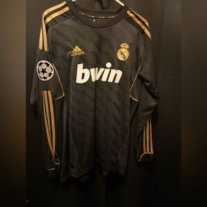 Ronaldo 2011-2012 Real Madrid Away long sleeve jersey